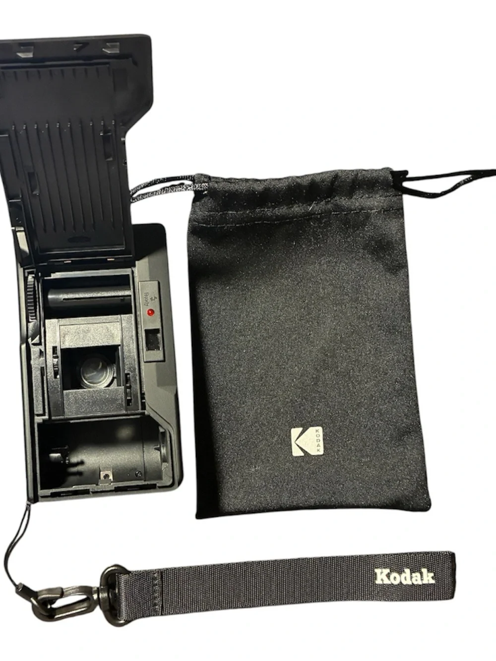 Kodak Ektar H35 Brown and Black Film Camera with Black Strap and Pouch